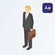 Isometric Corporate Characters - VideoHive Item for Sale