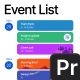 Vertical Calendar Event Schedule - VideoHive Item for Sale