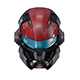 SciFi Futuristic Helmet - 3DOcean Item for Sale