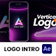 Vertical Logo Intro - VideoHive Item for Sale