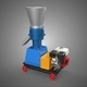 Pellet Press Mill Making Printing Machine Granulator Gas Engine - 3DOcean Item for Sale