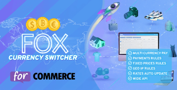 FOX - Currency Switcher Professional for WooCommerce - Multi Currency [former name WOOCS]