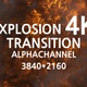 Explosion Transition 4K Alpha - VideoHive Item for Sale