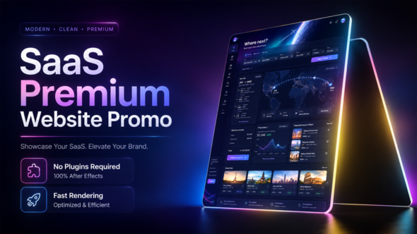 SaaS Premium Website Promo