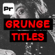 Grunge Dynamic Titles - VideoHive Item for Sale