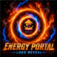 Energy Portal Fire Logo Revael - VideoHive Item for Sale