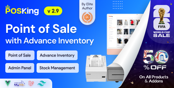 PosKing -  Point Of Sale System with Inventory Management | Retail Business ERP