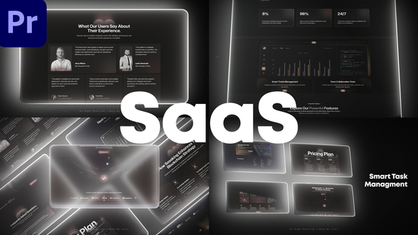 Strong SaaS Product Promo MOGRT