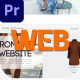 Minimalistic Website Promo MOGRT - VideoHive Item for Sale