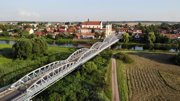 Bridge across the Narew Rive.