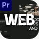 Minimalistic Website Promo MOGRT - VideoHive Item for Sale