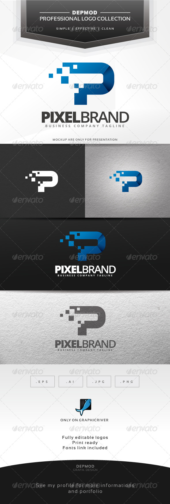 Pixel Brand Logo