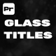Colorful Liquid Glass Titles - VideoHive Item for Sale