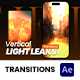 Vertical Light Leaks Transitions - VideoHive Item for Sale