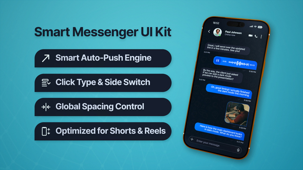 Smart Messenger UI Kit