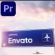 Airline Travel Destination Agency Opener - Premiere Pro - VideoHive Item for Sale