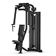 Commercial Grade Pec Deck Rear Delt Machine - 3DOcean Item for Sale