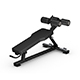 Decline Abdominal Bench - 3DOcean Item for Sale