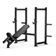 Half Rack With an Adjustable Incline Bench - 3DOcean Item for Sale