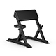 Ritfit Preacher Curl Bench - 3DOcean Item for Sale