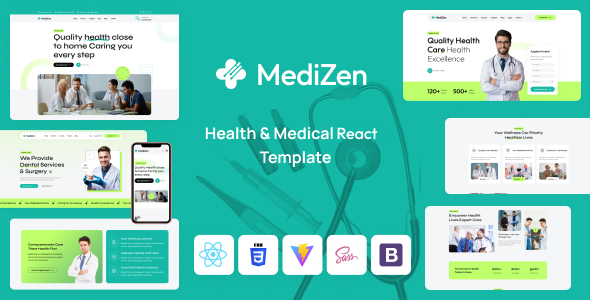 MediZen - Health & Medical React Template