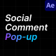 Comment Pop-Up Social Media Template - VideoHive Item for Sale