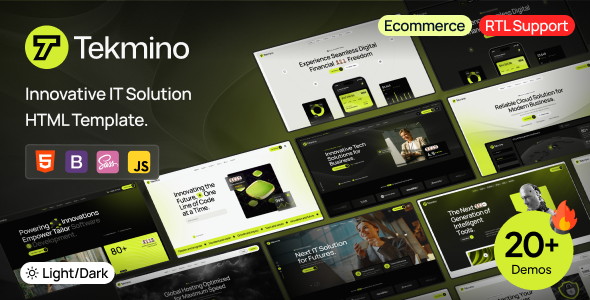 Tekmino - Innovative IT Solution HTML Template