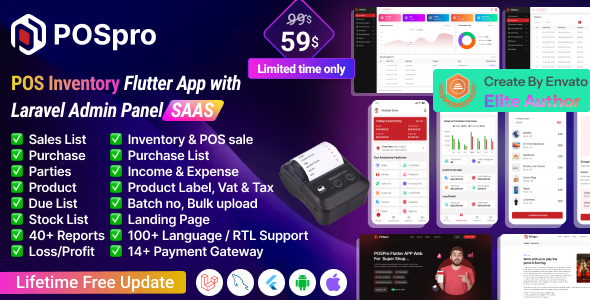 POSpro SaaS - Advanced POS & Inventory Management System | POS SaaS Solution