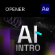 AI Technology Intro - VideoHive Item for Sale