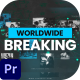 Breaking News Intro | MOGRT - VideoHive Item for Sale