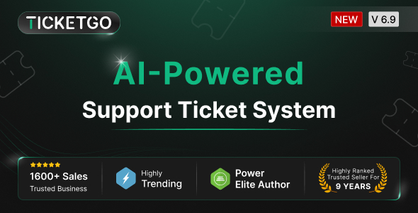 TicketGo - Support Ticket System