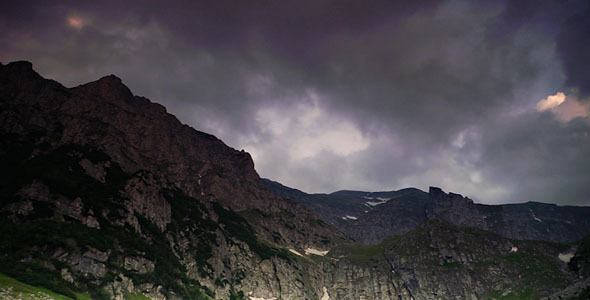 Mountain Storm Clouds