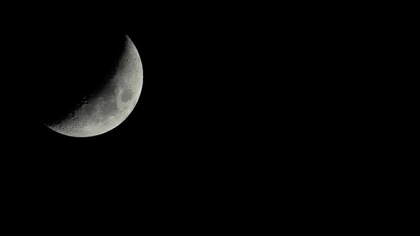 Moon Close-up. Planet Satellite.