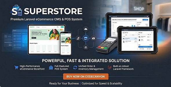Superstore - Laravel based E-commerce & POS
