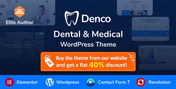 Denco - Dental & Medical WordPress Theme