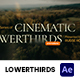 Cinematic Lower Thirds - VideoHive Item for Sale
