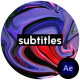 Subtitles - VideoHive Item for Sale