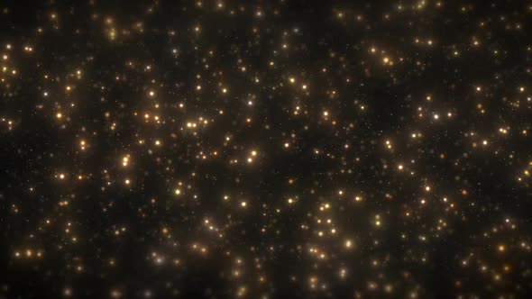 Flying Golden Particles