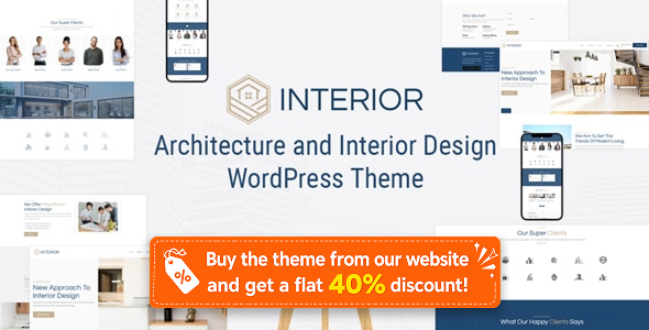Interior -  Architecture and Interior Design WordPress Theme