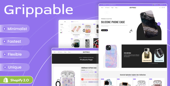 Grippable - Gadget Cases & Covers Shopify OS 2.0