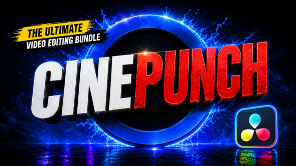 CINEPUNCH – DaVinci Resolve Plugins & Assets Bundle