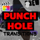 Grunge Punch Hole Transitions - VideoHive Item for Sale