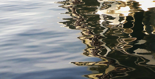 Boat Reflection on the Water