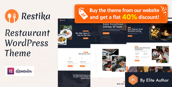Restika - Restaurant WordPress Theme
