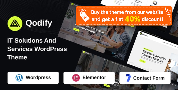 Qodify - IT Solutions And Services WordPress Theme