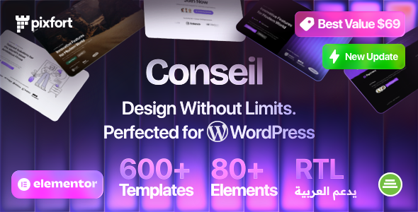 Conseil | Business & Multipurpose Elementor WordPress Theme