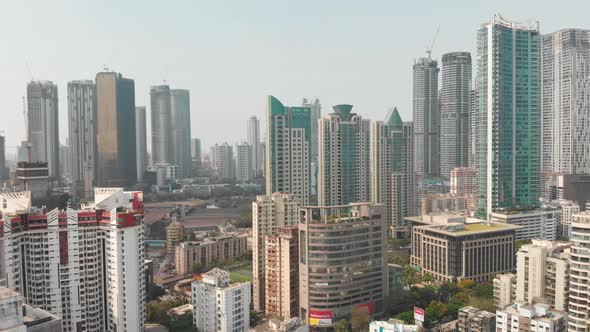 Urban jungle, Tall Buildings in a Modern City, Mumbai, India