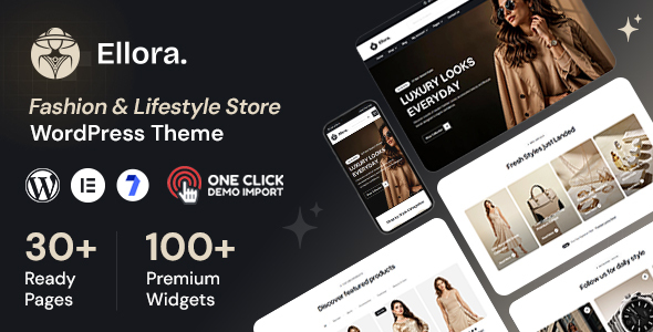 Ellora - Fashion & Lifestyle Store WooCommerce Theme