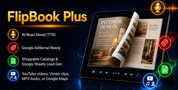 Ultimate FlipBook 3D PDF Viewer & Marketing Tool