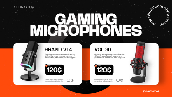 Technology Products Promo MOGRT